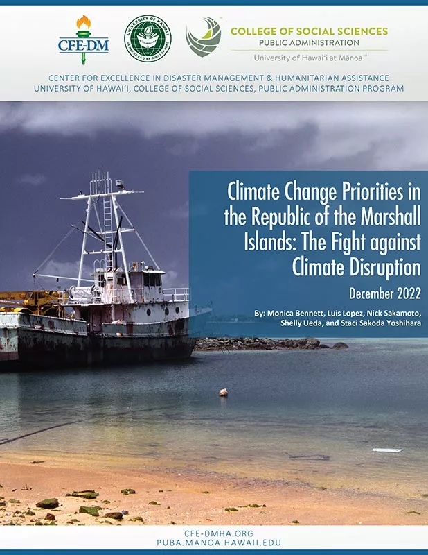 Climate Change Priorities in the Republic of the Marshall Islands: The Fight against Climate Disruption